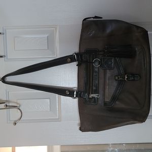 Patricia Nash Brown Leather Tote Bag